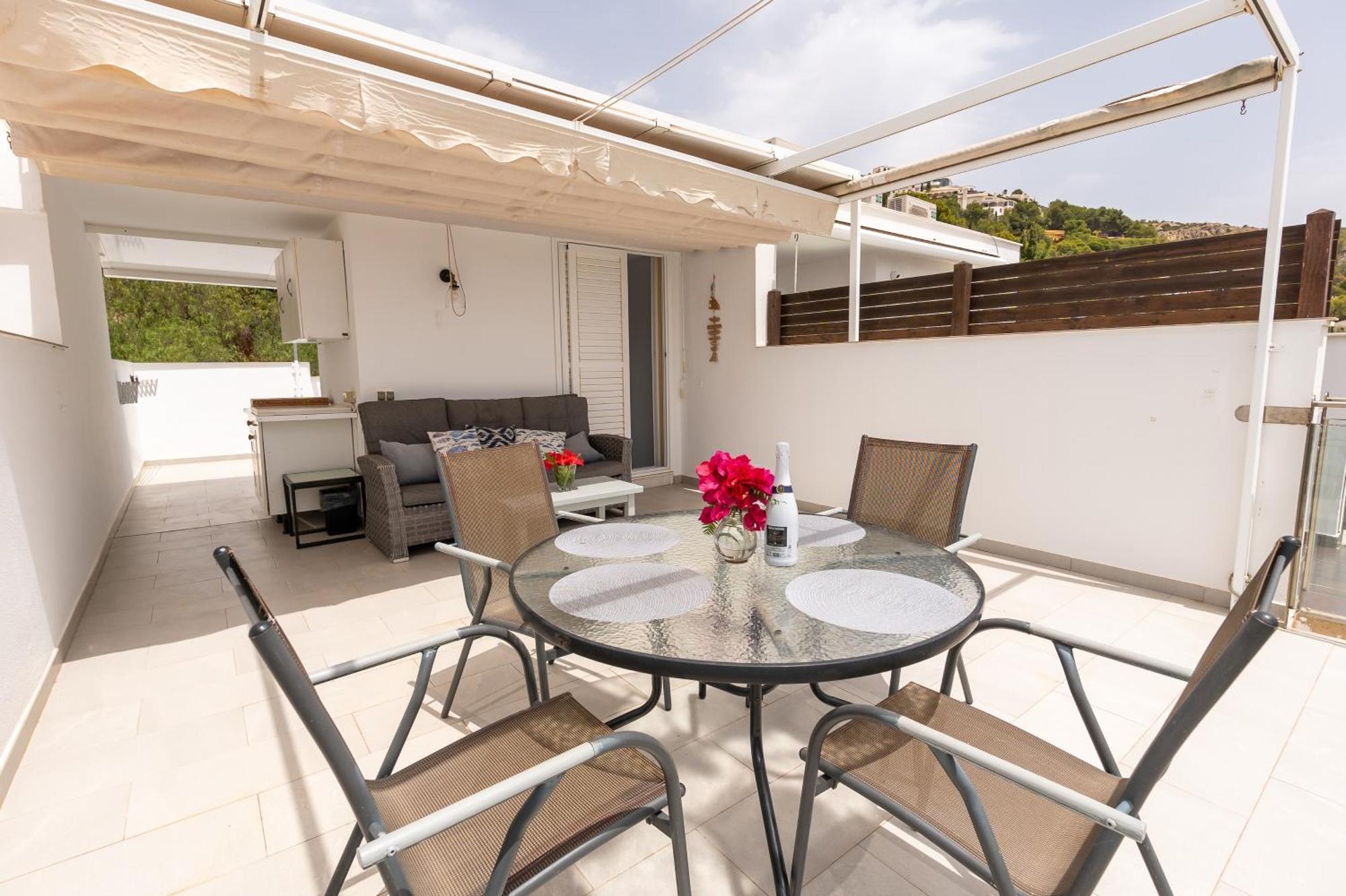 فيلا Javea Port Townhouse With Amazing Sea Views & Communal Pool المظهر الخارجي الصورة